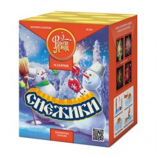ЕС422 Батарея салютов Снежики (0,8"х16)