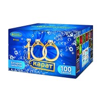 Р7332 Батарея салютов 100 карат (0,8"х100)