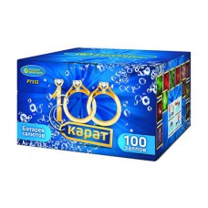 Р7332 Батарея салютов 100 карат (0,8"х100)