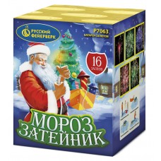 Р7063 Батарея салютов Мороз-Затейник (0,8"х16)